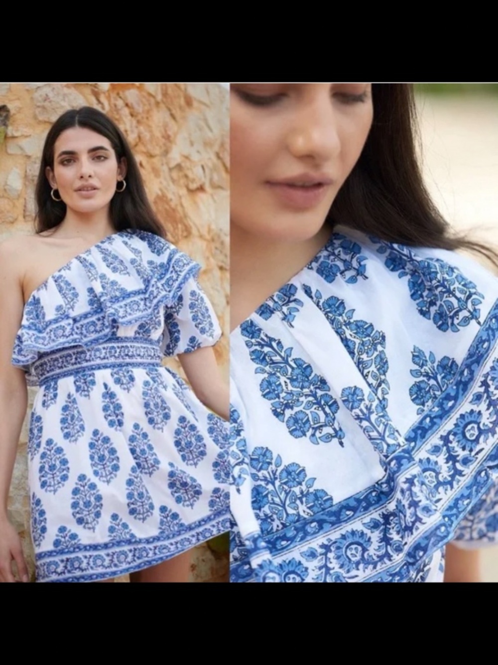 Neve & Noor Kelly Dress in Indi Lapis Size XXS